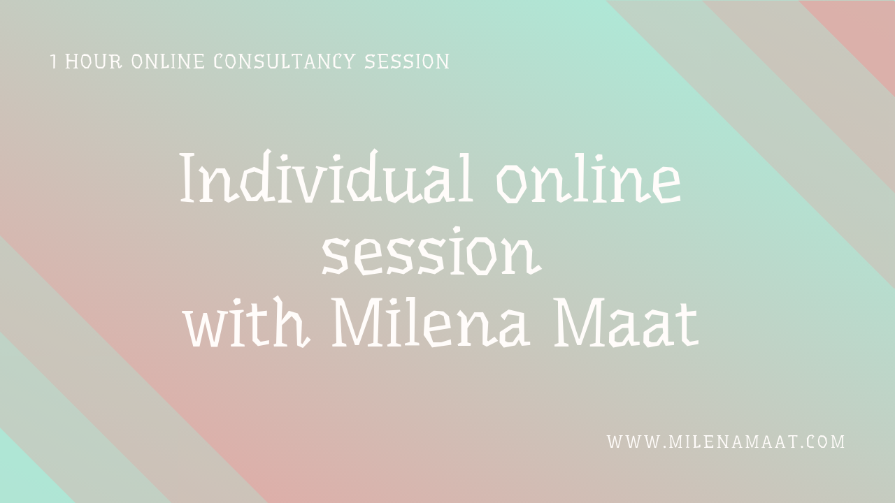 Individual Online Session with Milena Maat